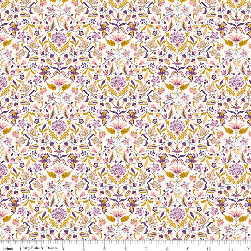 Liberty Tudor Celebration Quilt Nouveau C
