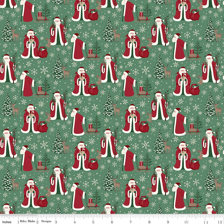 Christmas Time Main Green