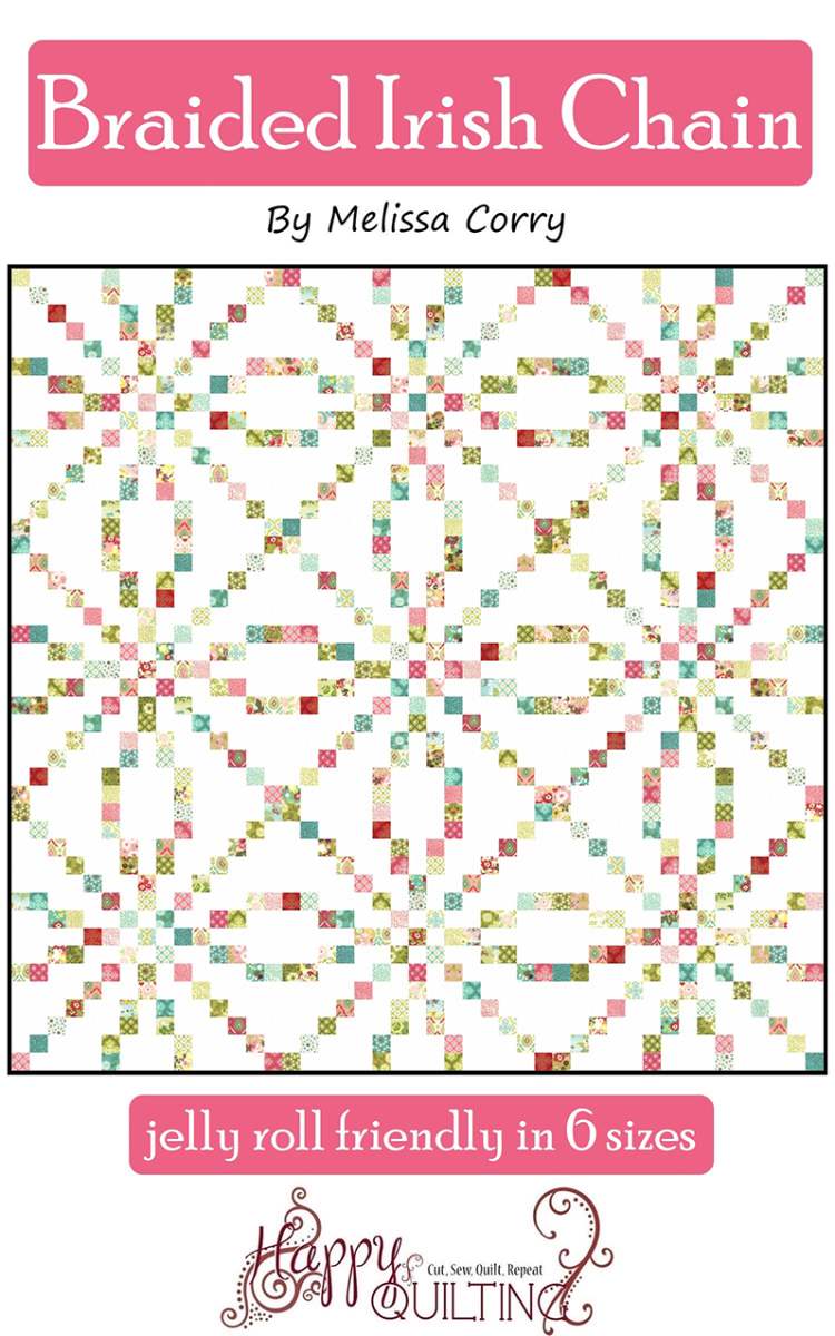 Melissa Corry Braided Irish Chain Quilt Pattern
