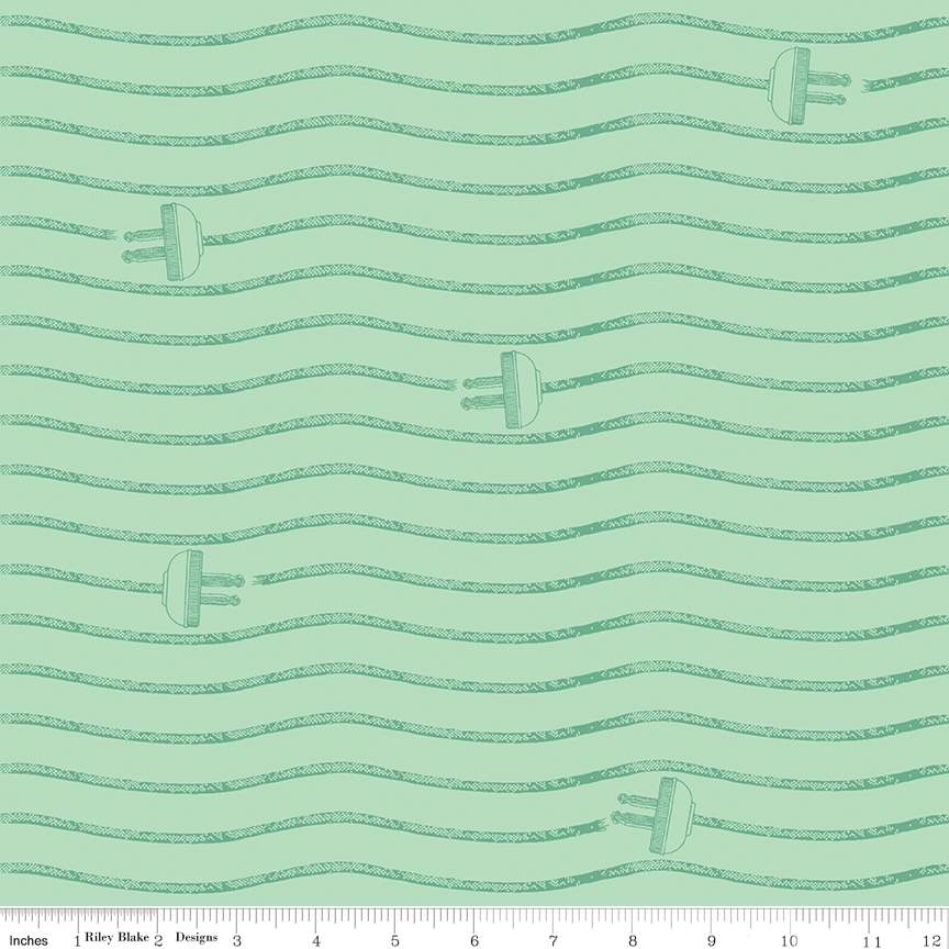 Press On Cord Stripe Mint