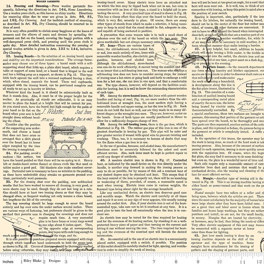 Press On Clothing Care Copy Parchment