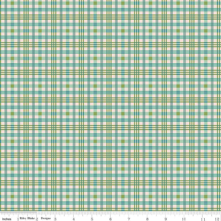 Farmer's Daughter Plaid Sea Glass