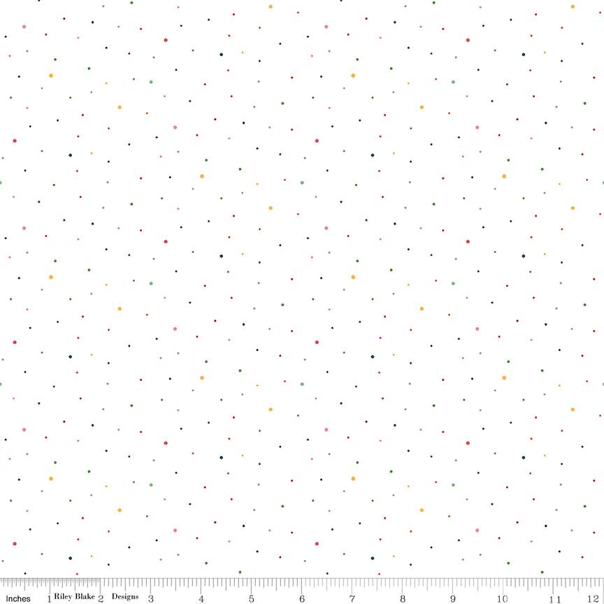 Dapple Dot Tone On Tone Color Rainbow