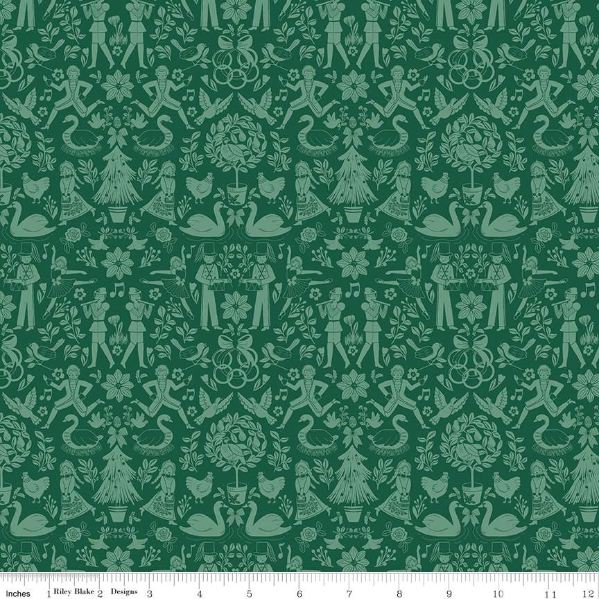 A Pear-fect Christmas Lords A-Leaping Green