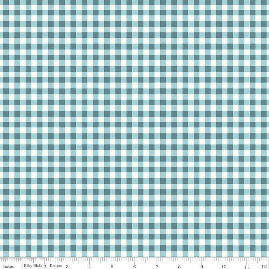 Cotton Nook Plaid Blue