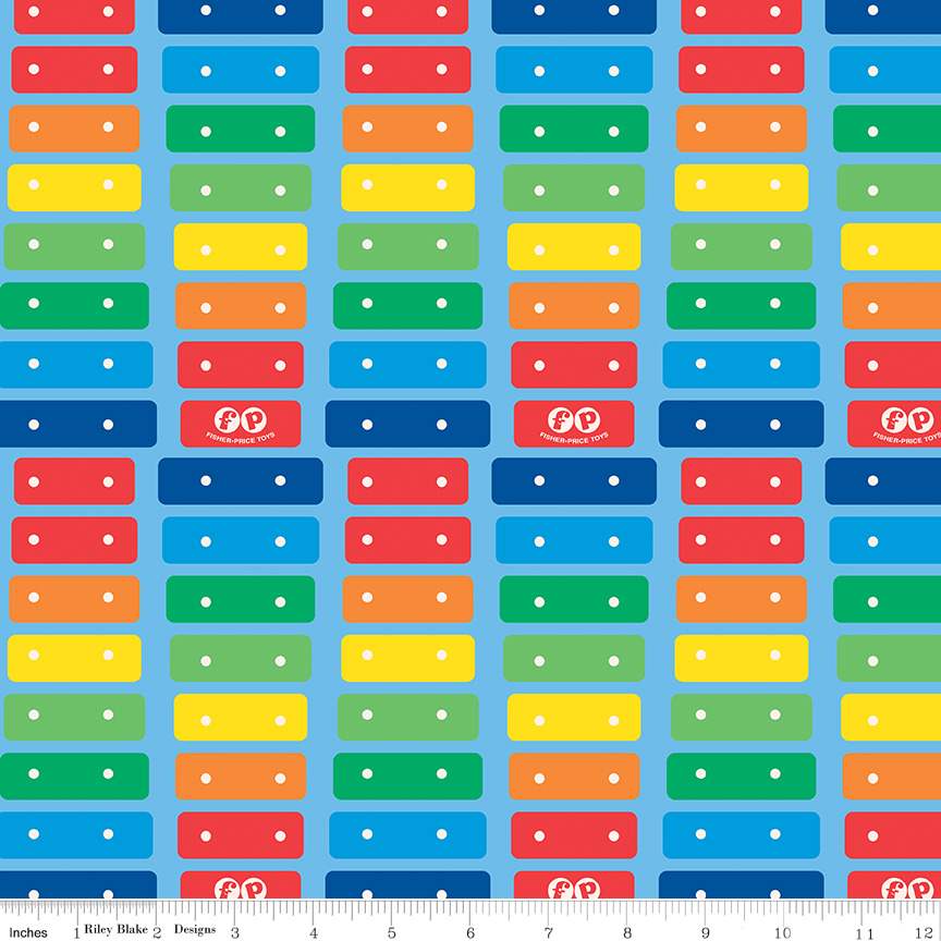 Fisher-Price Xylophone Blue