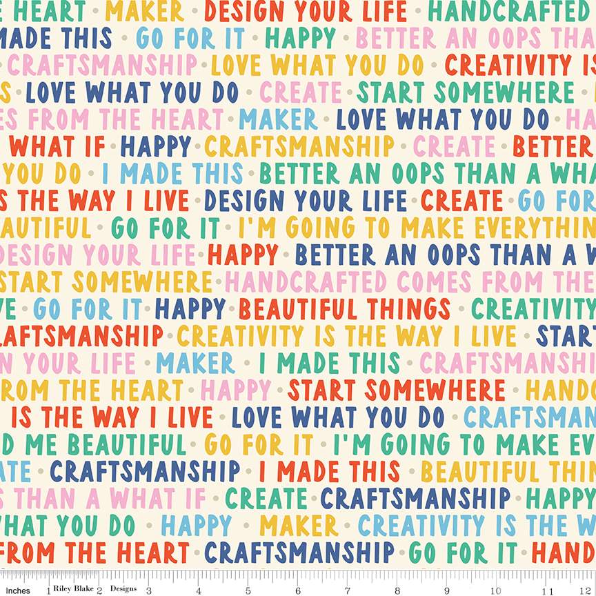 Hand Made Words Multi