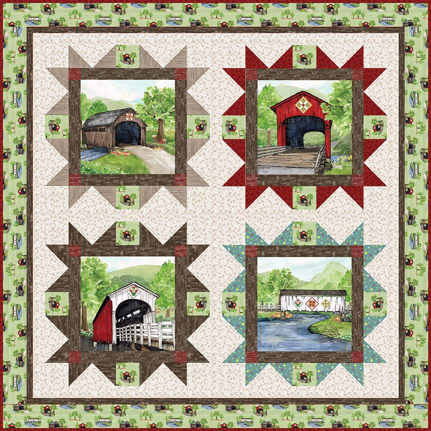 Bridges Tour Quilt Boxed Kit