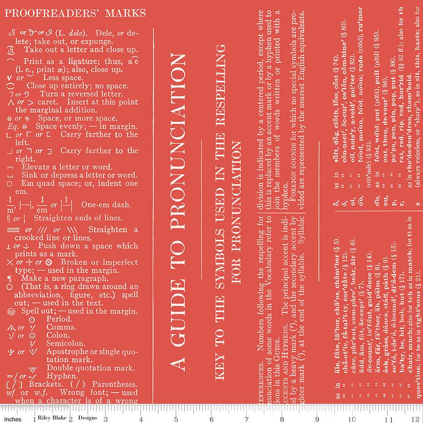Old School Dictionary Red