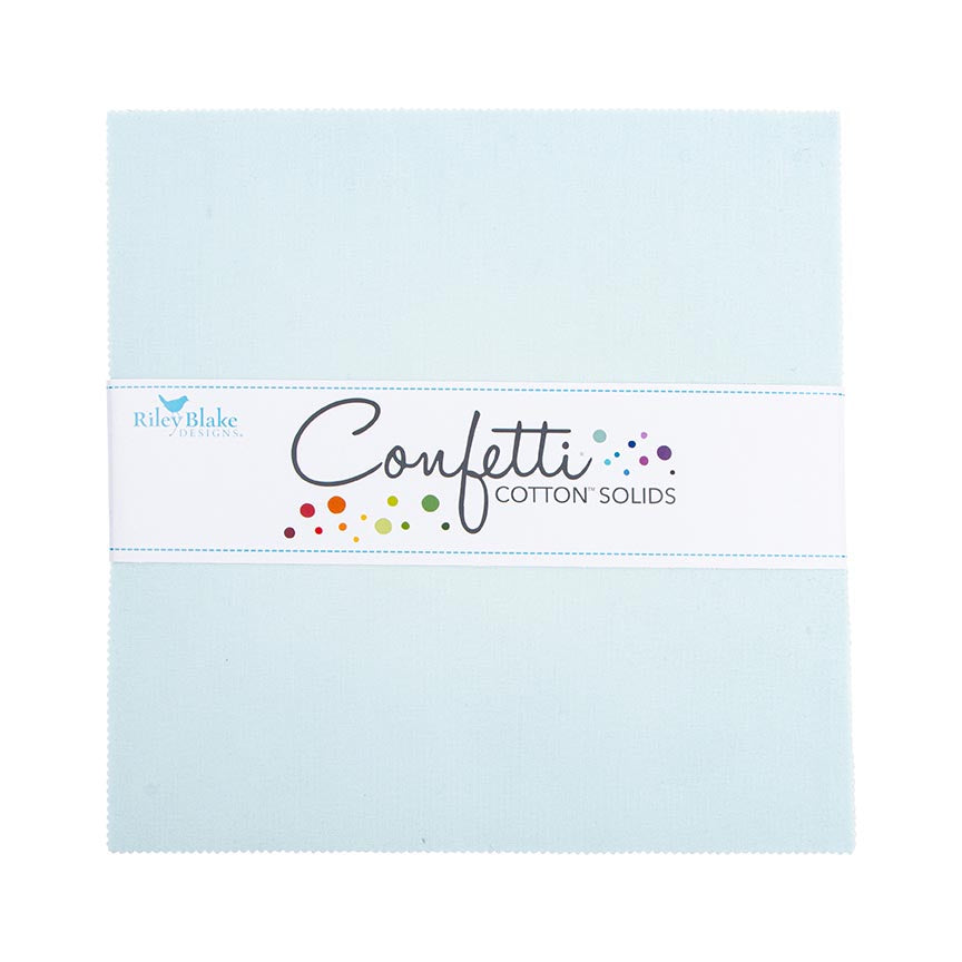 Confetti Cotton™ Bleached Denim 10" Stacker
