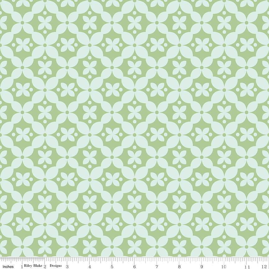 Clover Farm Kitchen Tiles Pistachio