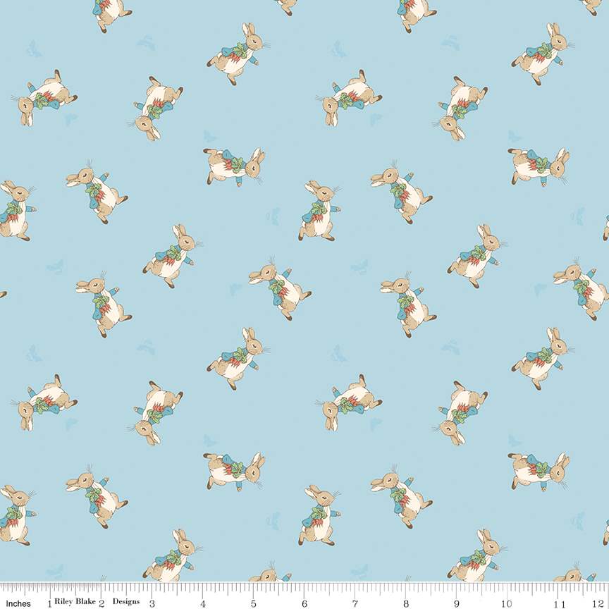 The Tale of Peter Rabbit Peter Toss Blue
