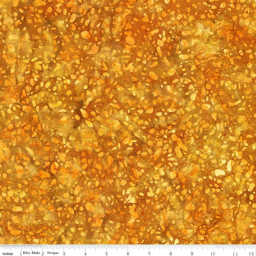 Batiks Elementals Terrazzo Antique Gold