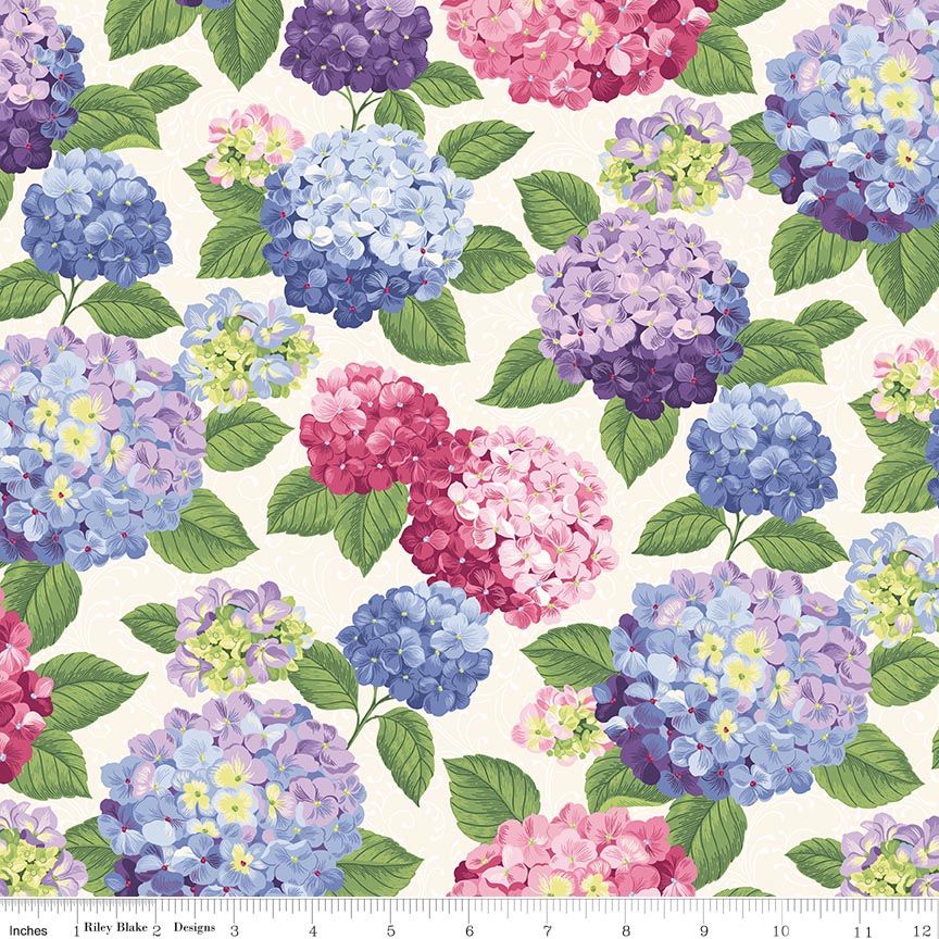 Hydrangeas in the Garden Main Multi Pearl
