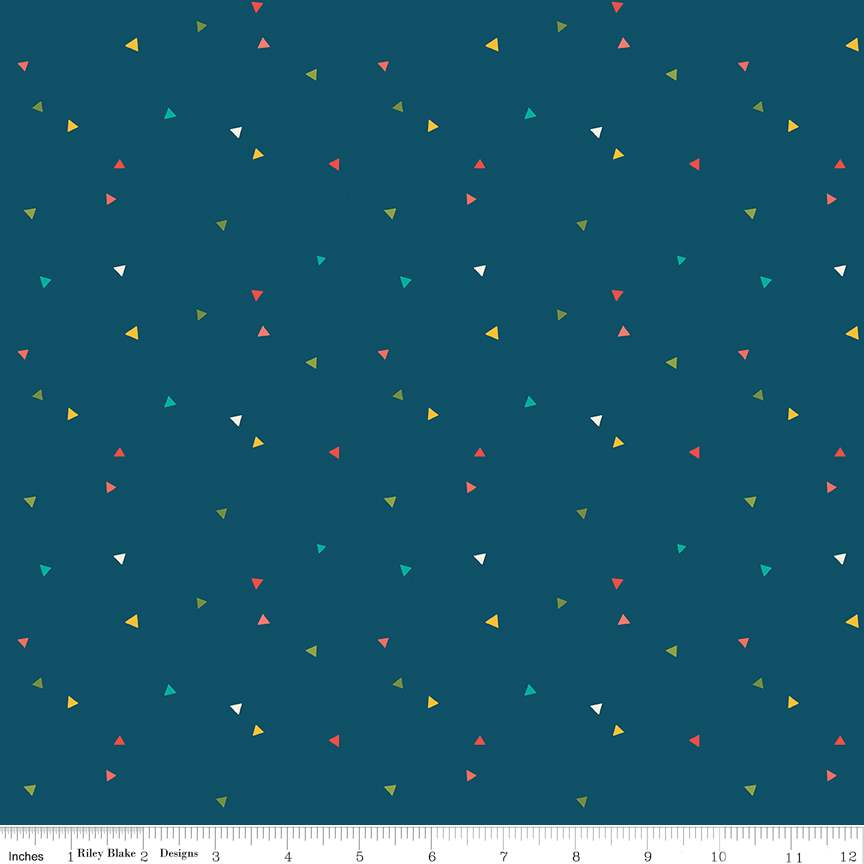 Market Street Triangles Navy