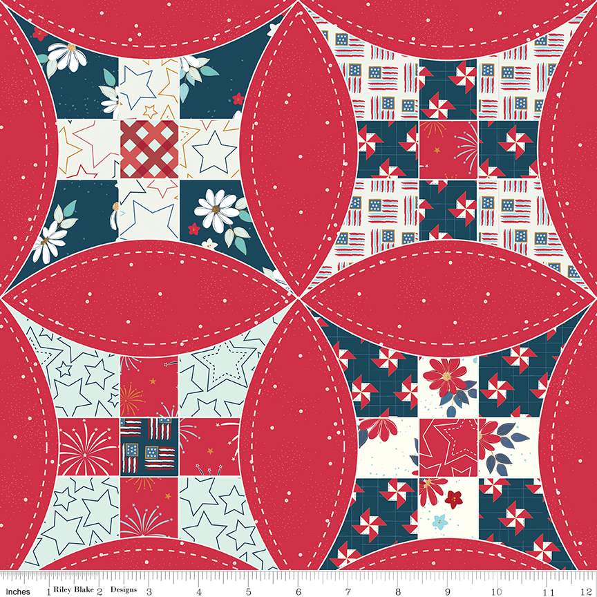 Sweet Freedom 107/108" Wideback Red