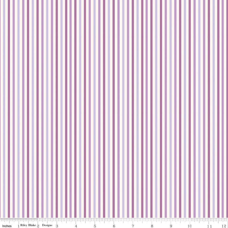 Patchwork Stripes Purple