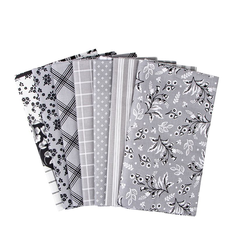 Midnight Meadow 1-Yard Bundle Gray