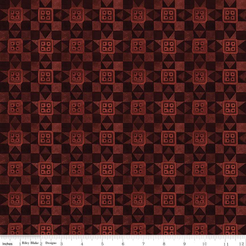 Bright Stars Quilt Blocks Red