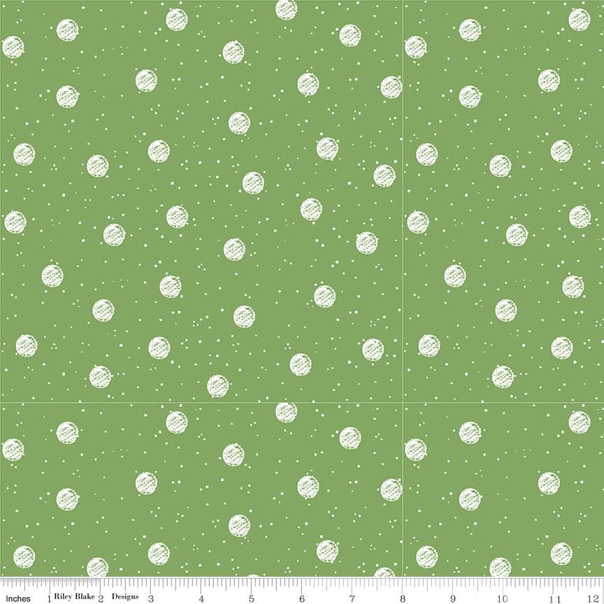 White As Snow Snowball Toss Green