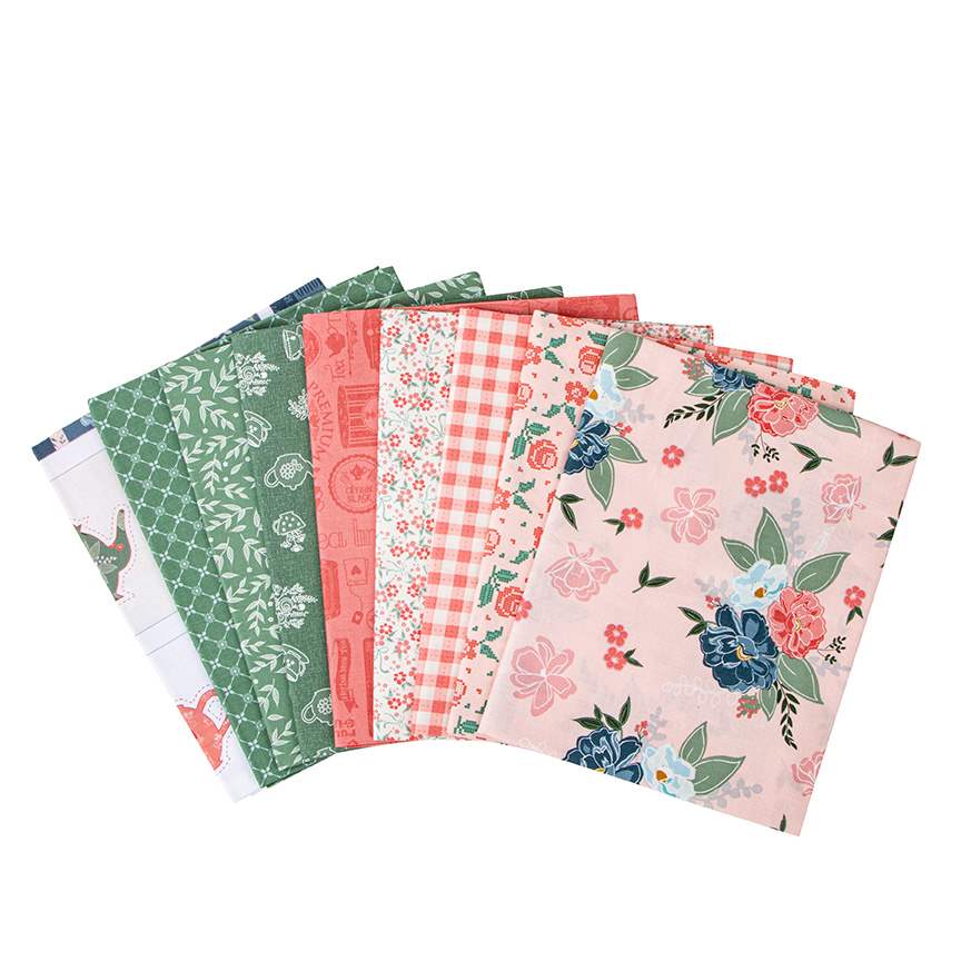 Afternoon Tea 1-Yard Bundle Blush, 9 Yards Total