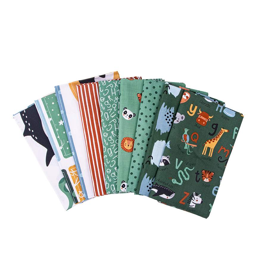 Alphabet Zoo 1-Yard Bundle Forest, 9 Yards Total