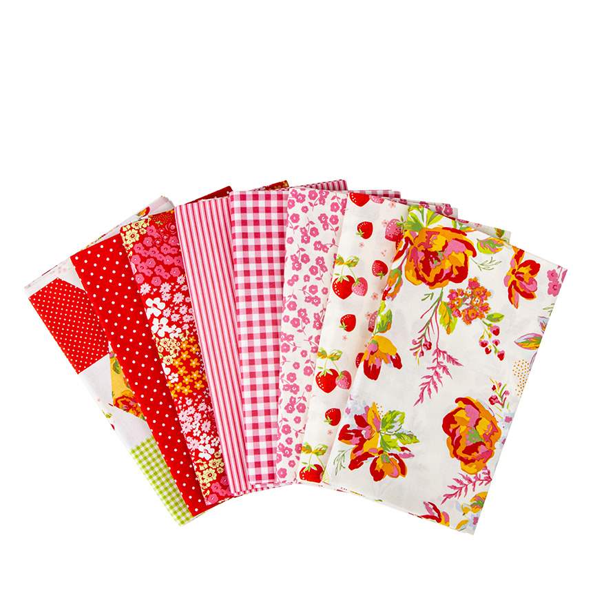 Picnic Florals 1-Yard Bundle Cream, 7 Yards Total