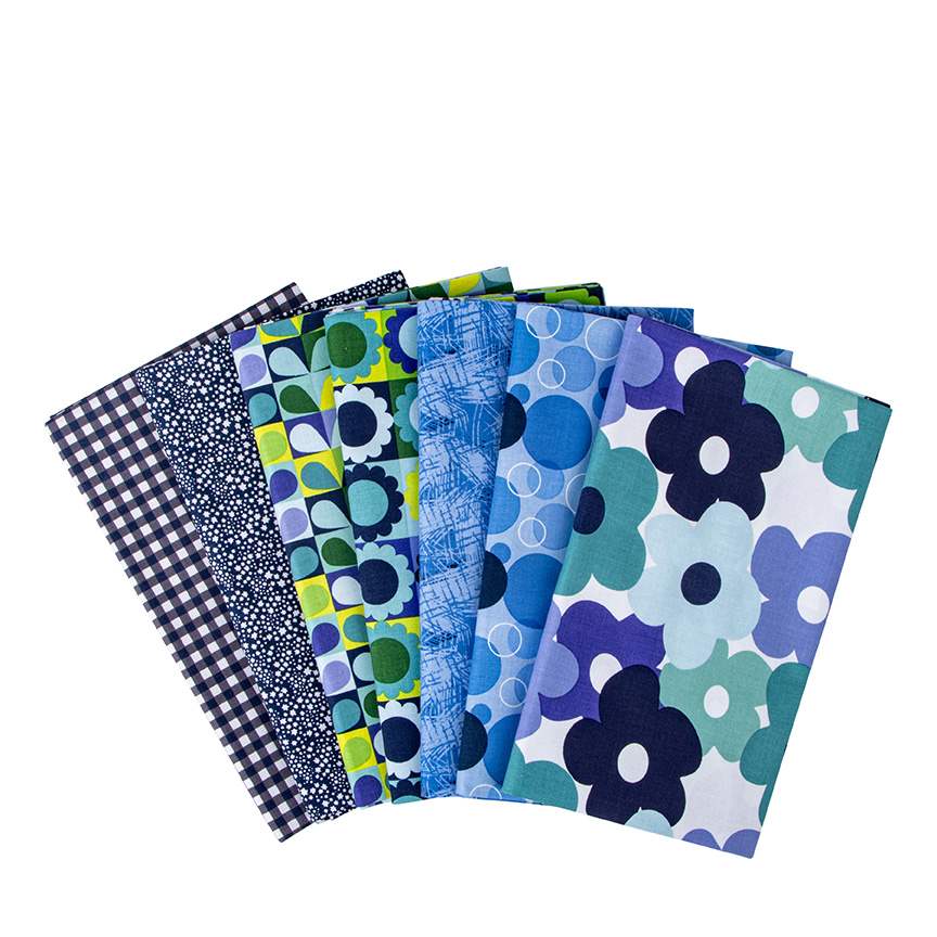 Copacetic 1-Yard Bundle Blueberry, 7 Yards Total