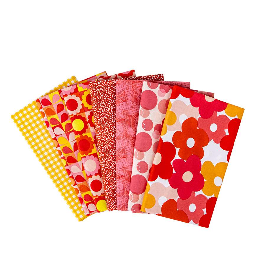 Copacetic 1-Yard Bundle Strawberry, 7 Yards Total