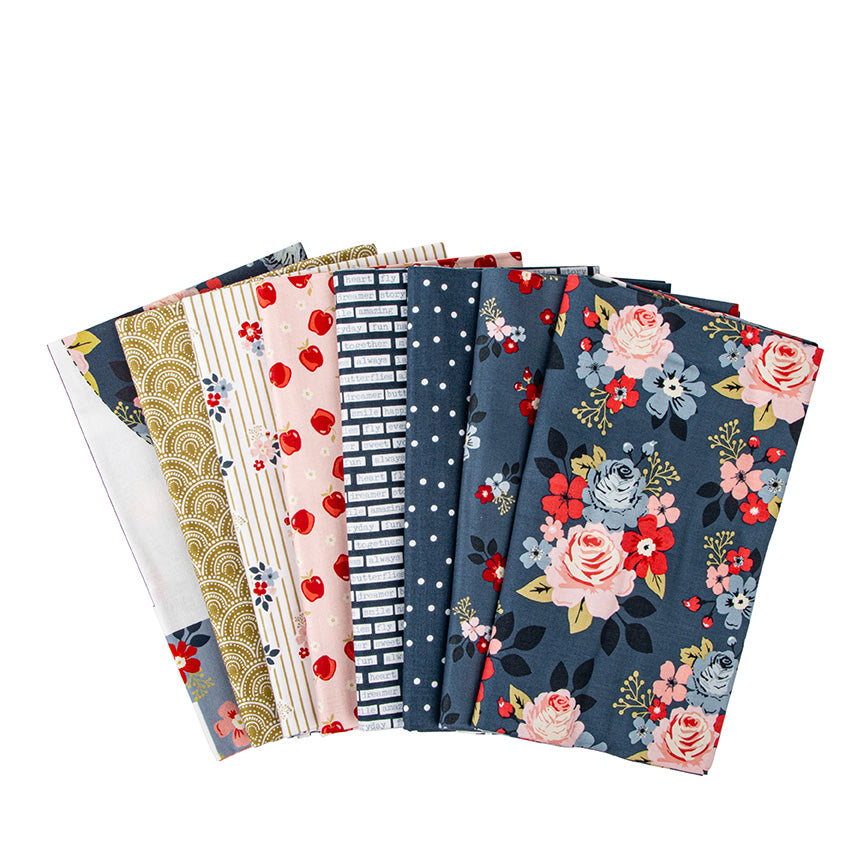 Vintage Charm 1-Yard Bundle Midnight