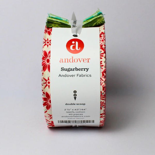 Sugarberry by Andover Fabrics - 2.5" Strip Roll