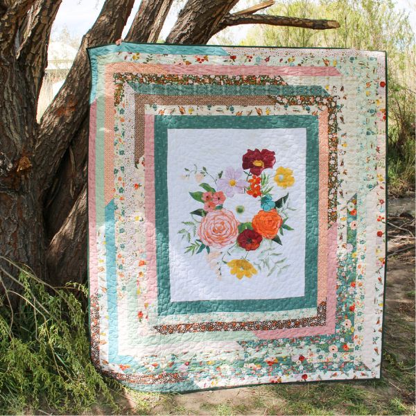 Winged Medley Easy Panel Quilt Kit