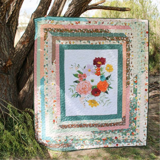 Winged Medley Easy Panel Quilt Kit