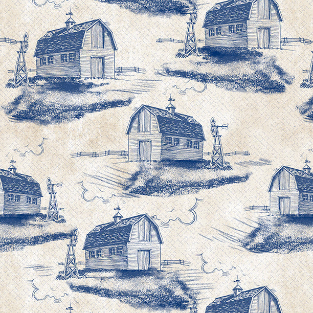 Morning Serenade Cream/Blue