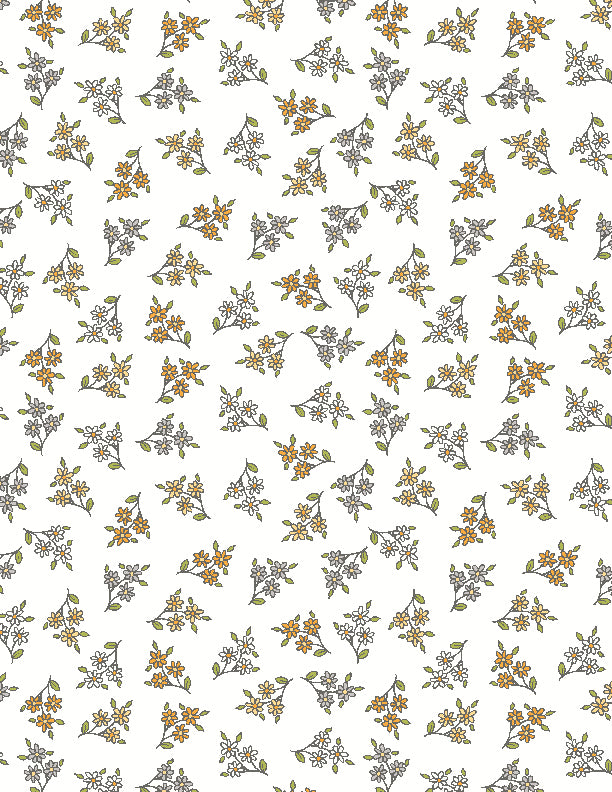 Patch of Sunshine Flower Patch White