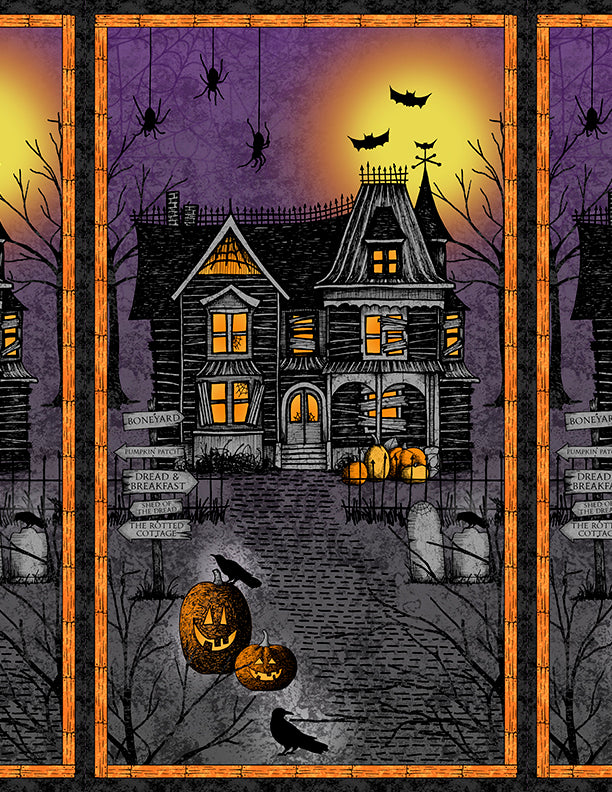 Moonlit Manor Panel Multi