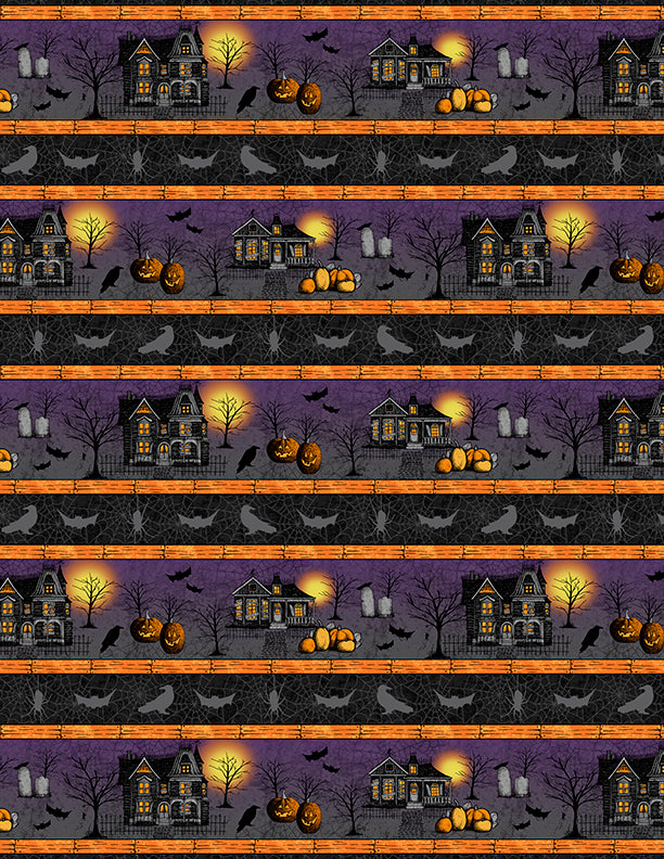 Moonlit Manor Border Multi
