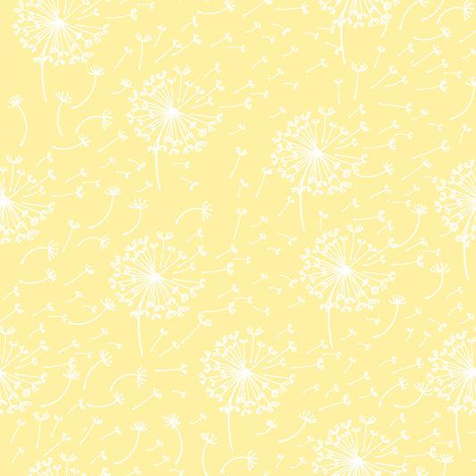 (Craft Fabric) Everyday Print Dandelion