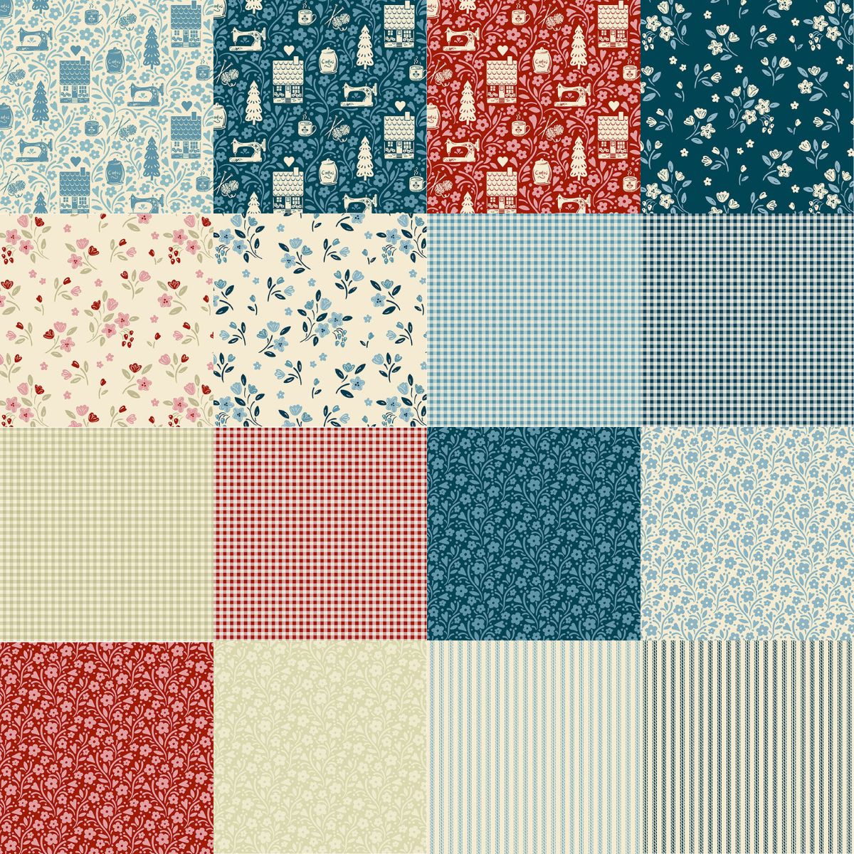 Cozy House - Fat Quarter Bundle