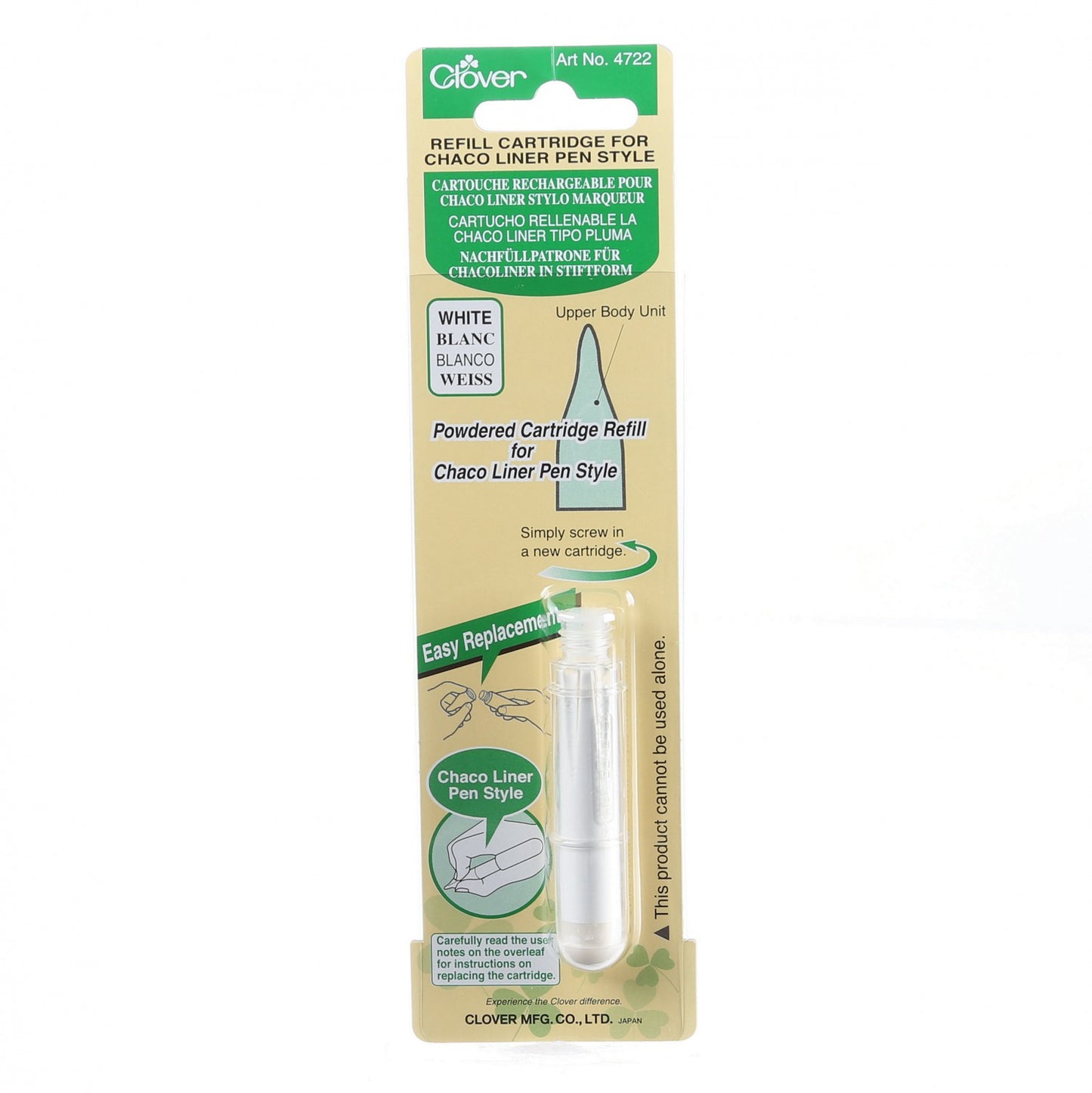 Chaco Liner Pen Chalk Refill White