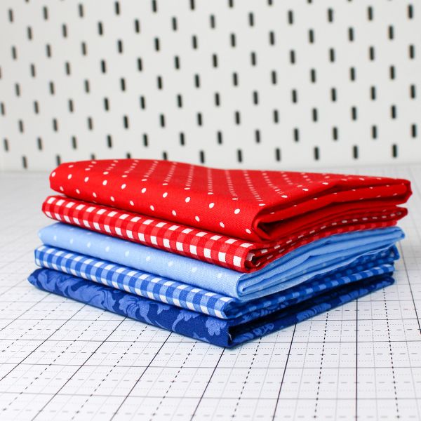 5-Piece Wilmington Fabrics Patriotic Bundle