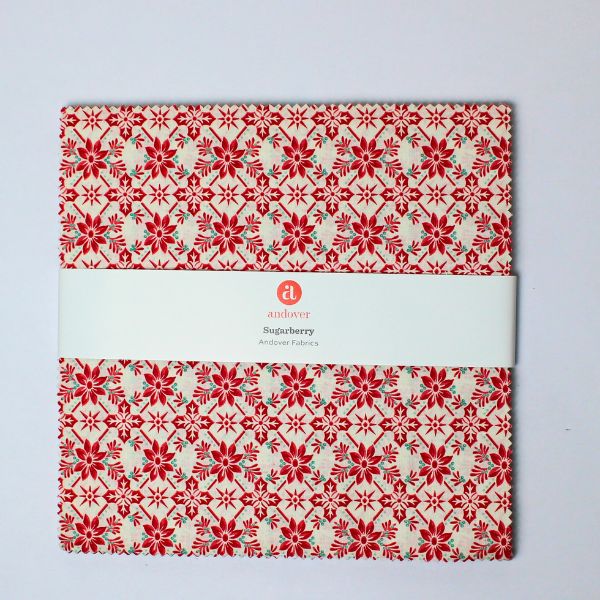 Sugarberry by Andover Fabrics  - 10" Squares