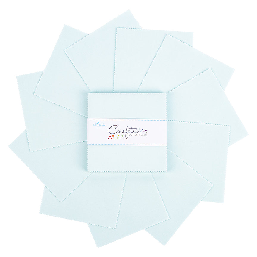 Confetti Cotton™ Bleached Denim 5" Stacker