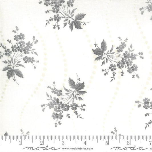 Urban Farmhouse II Milk Floral Dot