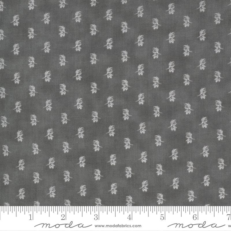 Urban Farmhouse II Ash Grey Mini Floral