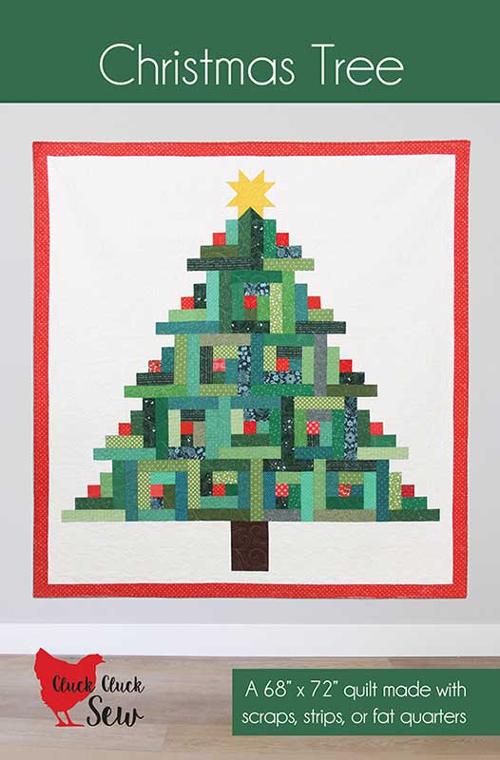 Christmas Tree Cluck Cluck Sew Quilt Pattern