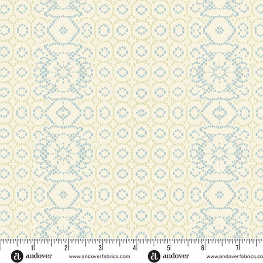 Flourish by Alexandra Bordallo Grandma's Lace Blue