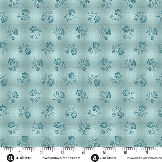 Ayla by Max & Louise Grid Flower Sky