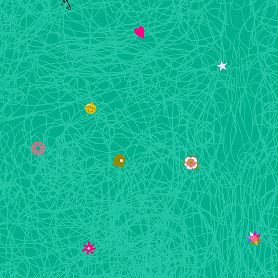 Thicket by Alison Glass Found Teal