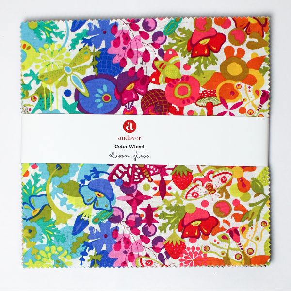 Color Wheel by Alison Glass - 10" Squares